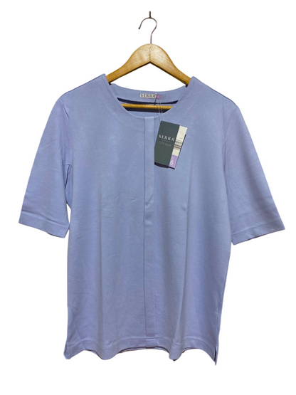 SERRA |L| BUST 20| B46| HALF SLEEVE CASUAL BLOUSE WITH CENTRAL SEAM DETAIL
