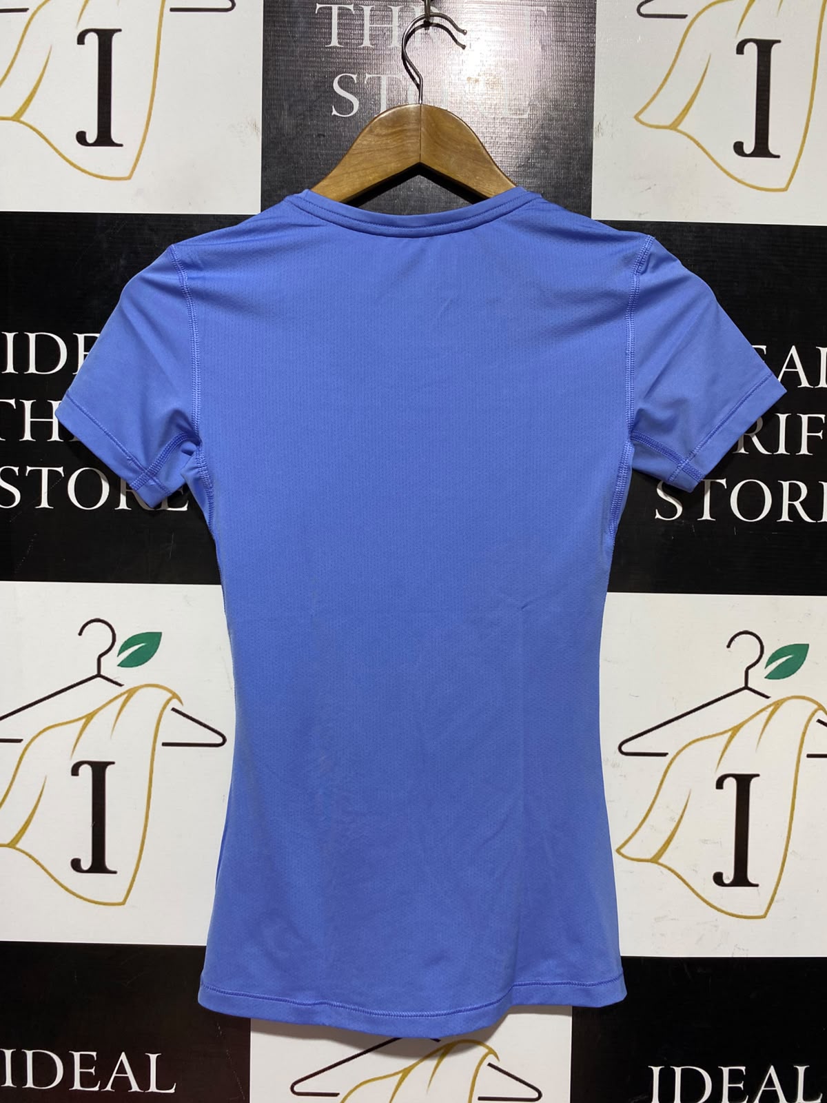 NIKE PRO |S| BUST 14| B47| WOMEN'S SHORT SLEEVE ATHLETIC T-SHIRT BLUE