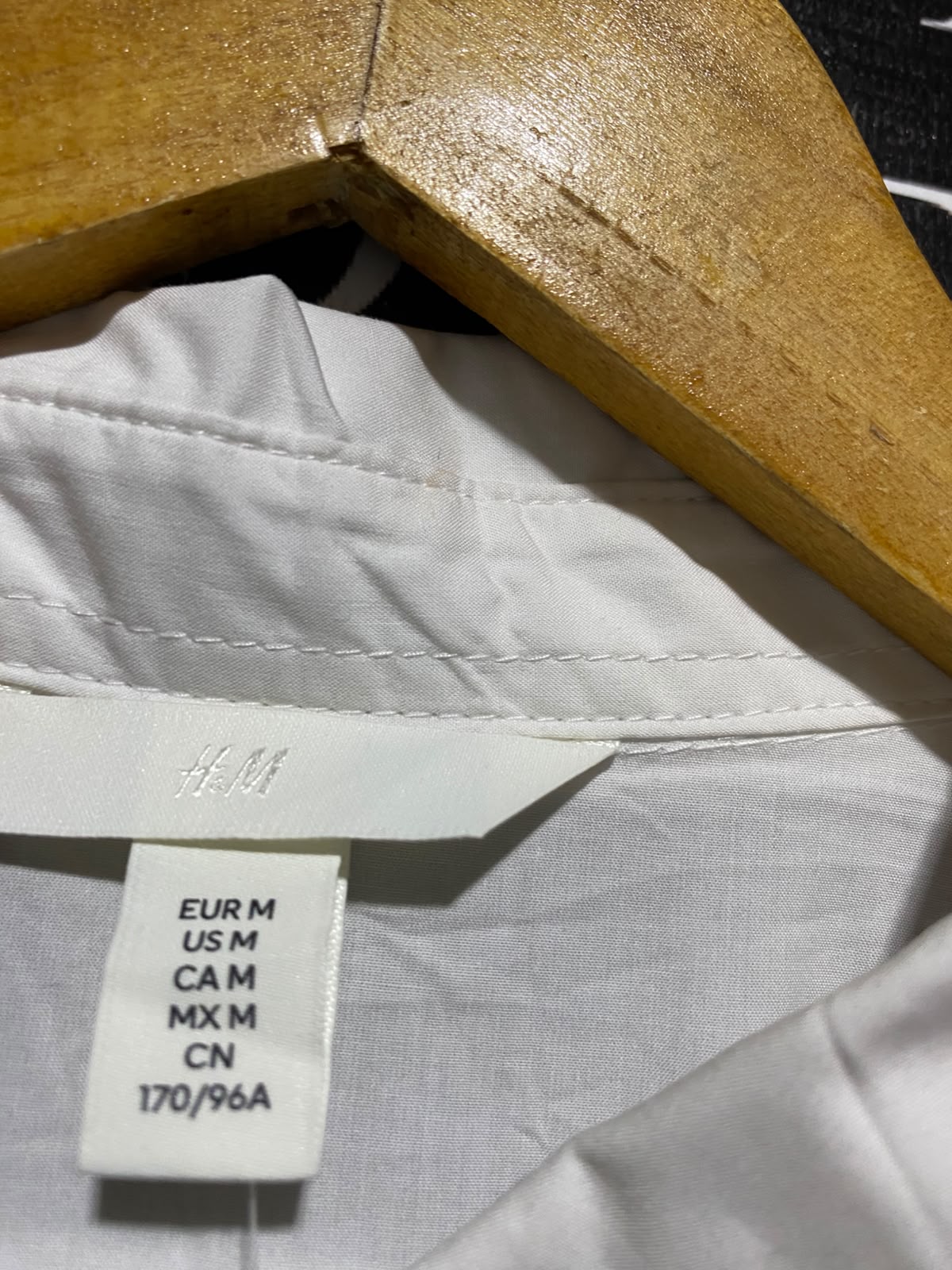 H&M |M| BUST 24| B47| WOMEN'S OVERSIZED LONG SLEEVE BUTTON FRONT SHIRTDRESS WHITE NWT