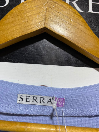 SERRA |L| BUST 20| B46| HALF SLEEVE CASUAL BLOUSE WITH CENTRAL SEAM DETAIL
