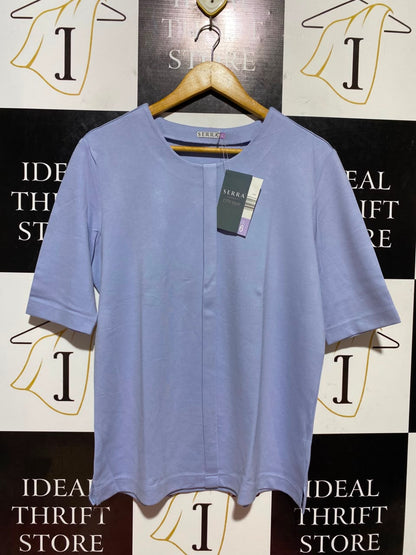 SERRA |L| BUST 20| B46| HALF SLEEVE CASUAL BLOUSE WITH CENTRAL SEAM DETAIL