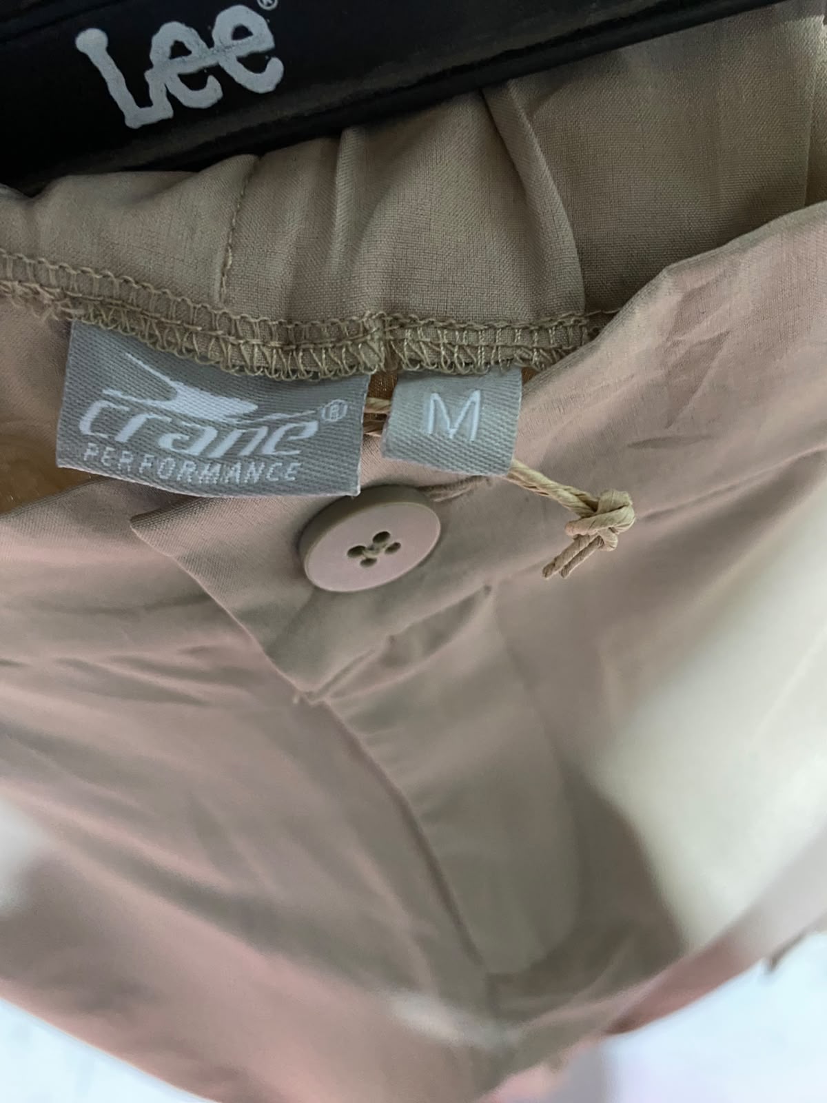 CRANE |M| WAIST 30| B48| UTILITY KHAKI CARGO JOGGER PANTS WITH ELASTIC CUFFS