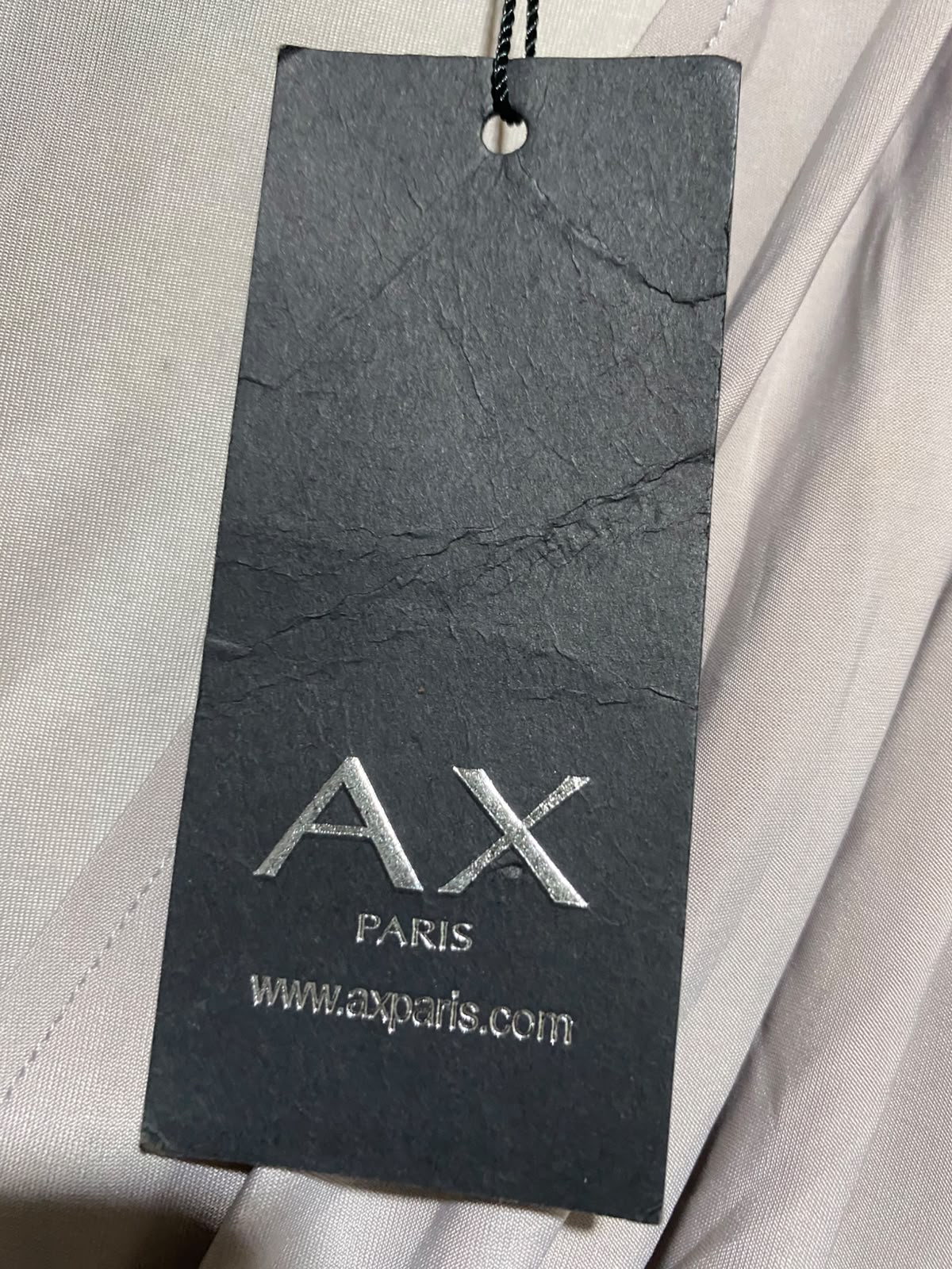 AX PARIS |M| BUST 17| B48| NUDE RUCHED LONG SLEEVE BODYCON MIDI DRESS