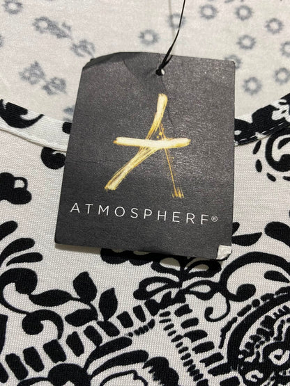 ATMOSPHERE |M| BUST 14| B48| MONOCHROME DAMASK PRINT BODYCON MIDI DRESS