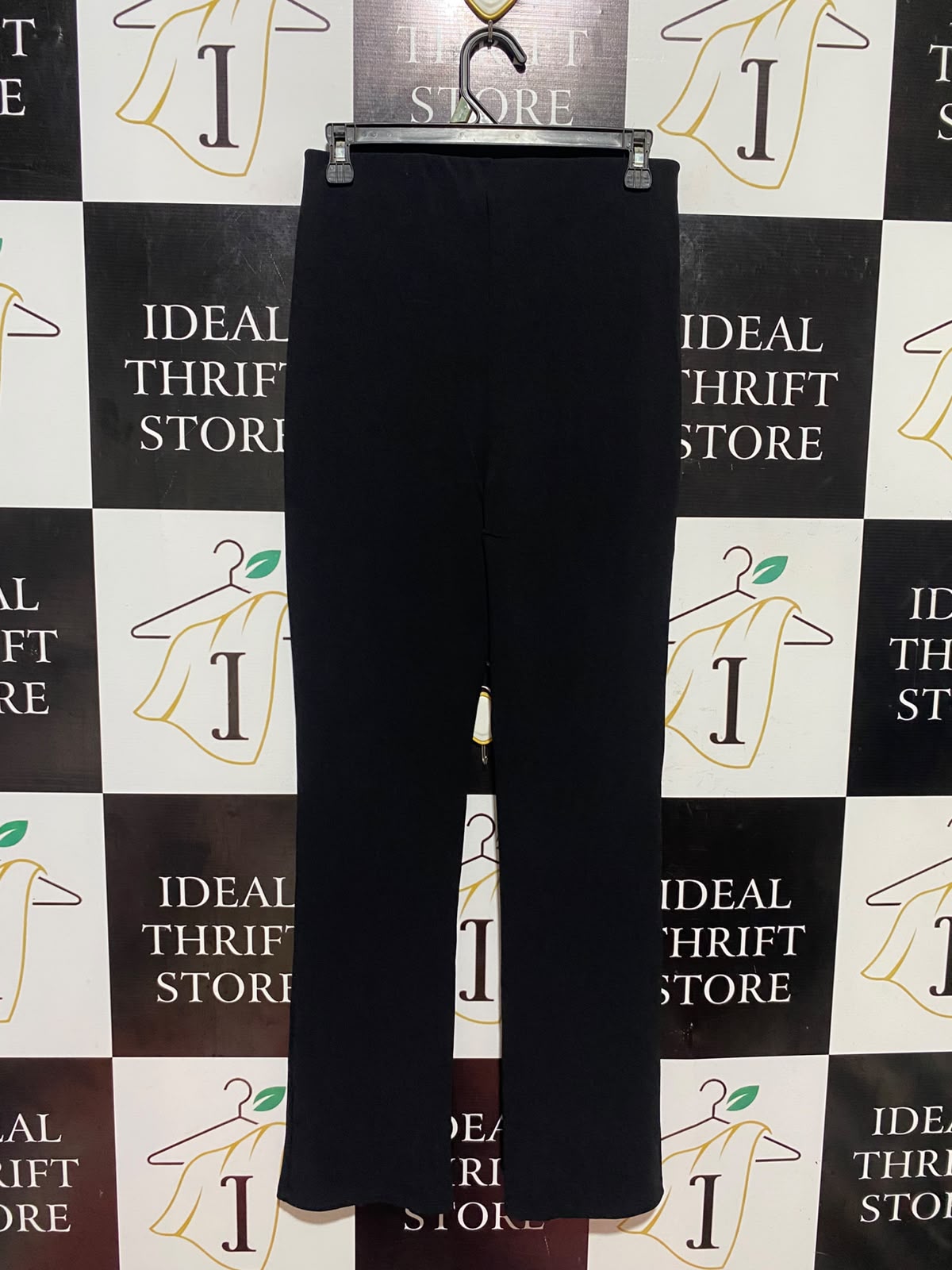 H&M |M| WAIST 27| B47| SLEEK FRONT SEAM PANTS WITH ANKLE SLITS