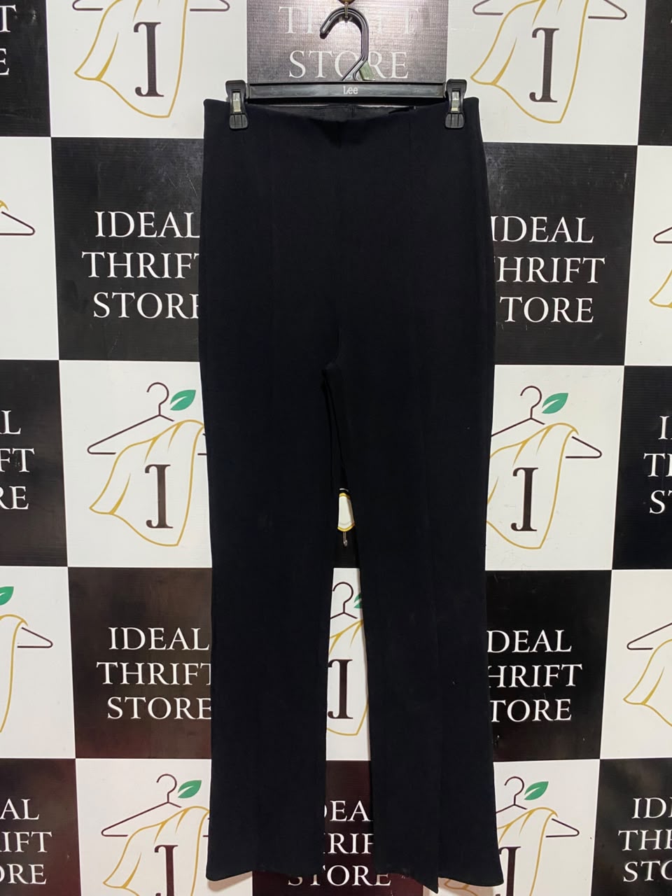 H&M |M| WAIST 27| B47| SLEEK FRONT SEAM PANTS WITH ANKLE SLITS
