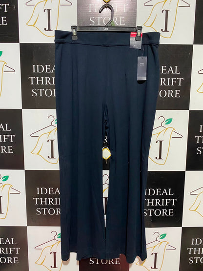M&S |XXL| WAIST 36| B49| HIGH RISE BLACK CLASSIC SMART TROUSERS