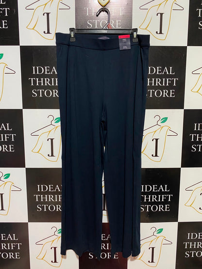 M&S |XL| WAIST 34| B49| HIGH RISE BLACK CLASSIC SMART TROUSERS