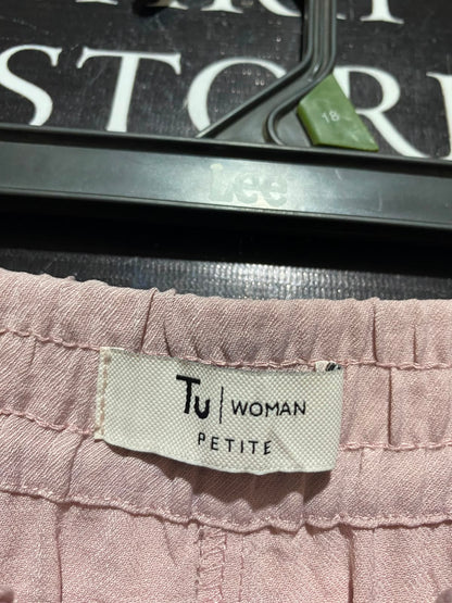 TU WOMAN |L| WAIST 32| B49| DUSTY PINK WIDE LEG LOUNGE PANTS