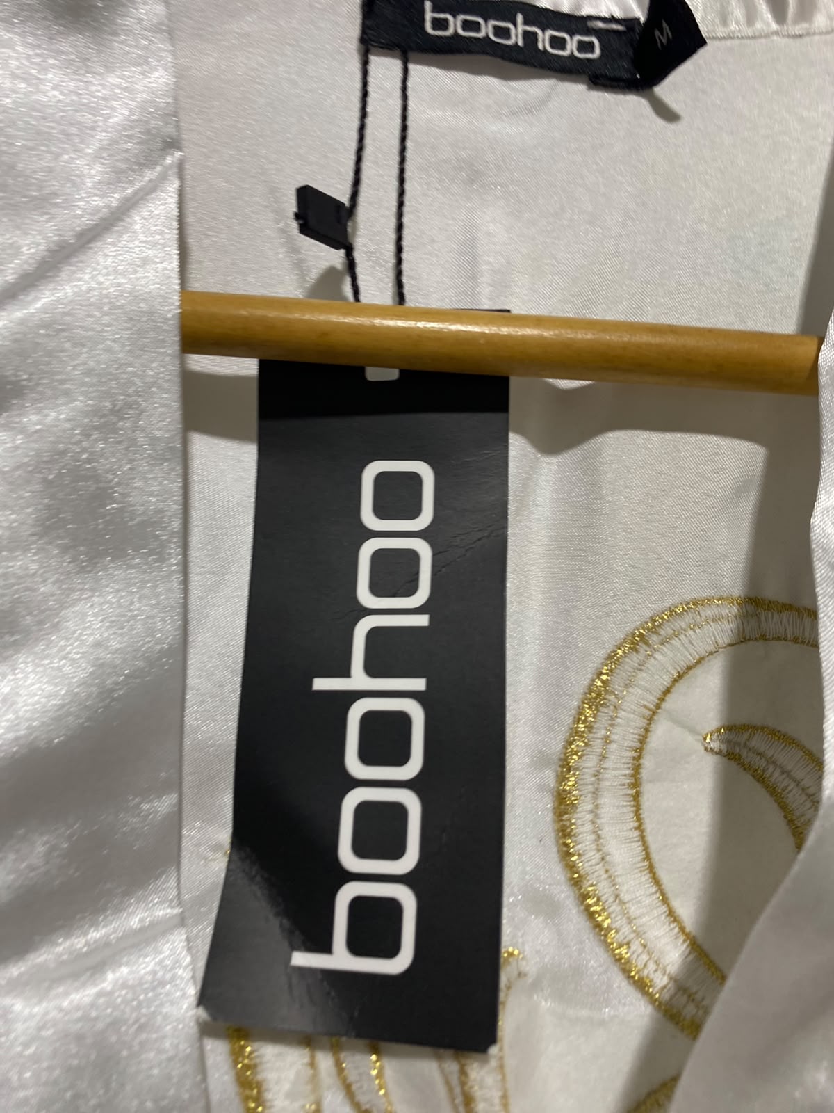 BOOHOO |M| BUST 21| B49| SLEEVE LUXURY LOUNGEWEAR BRIDAL DRESSING GOWN