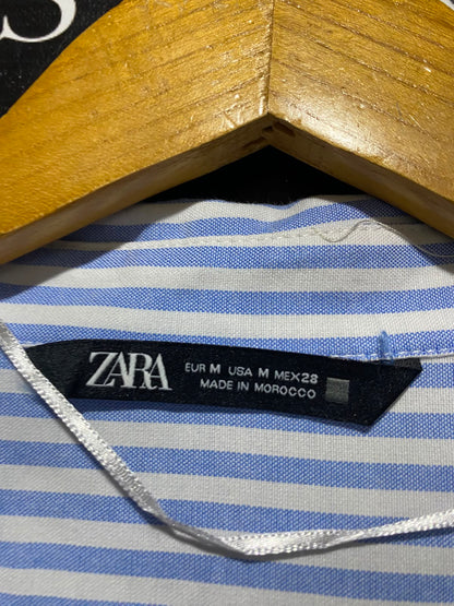 ZARA |M| BUST 22| B49| OVERSIZED LONG SLEEVE COTTON BLOUSE