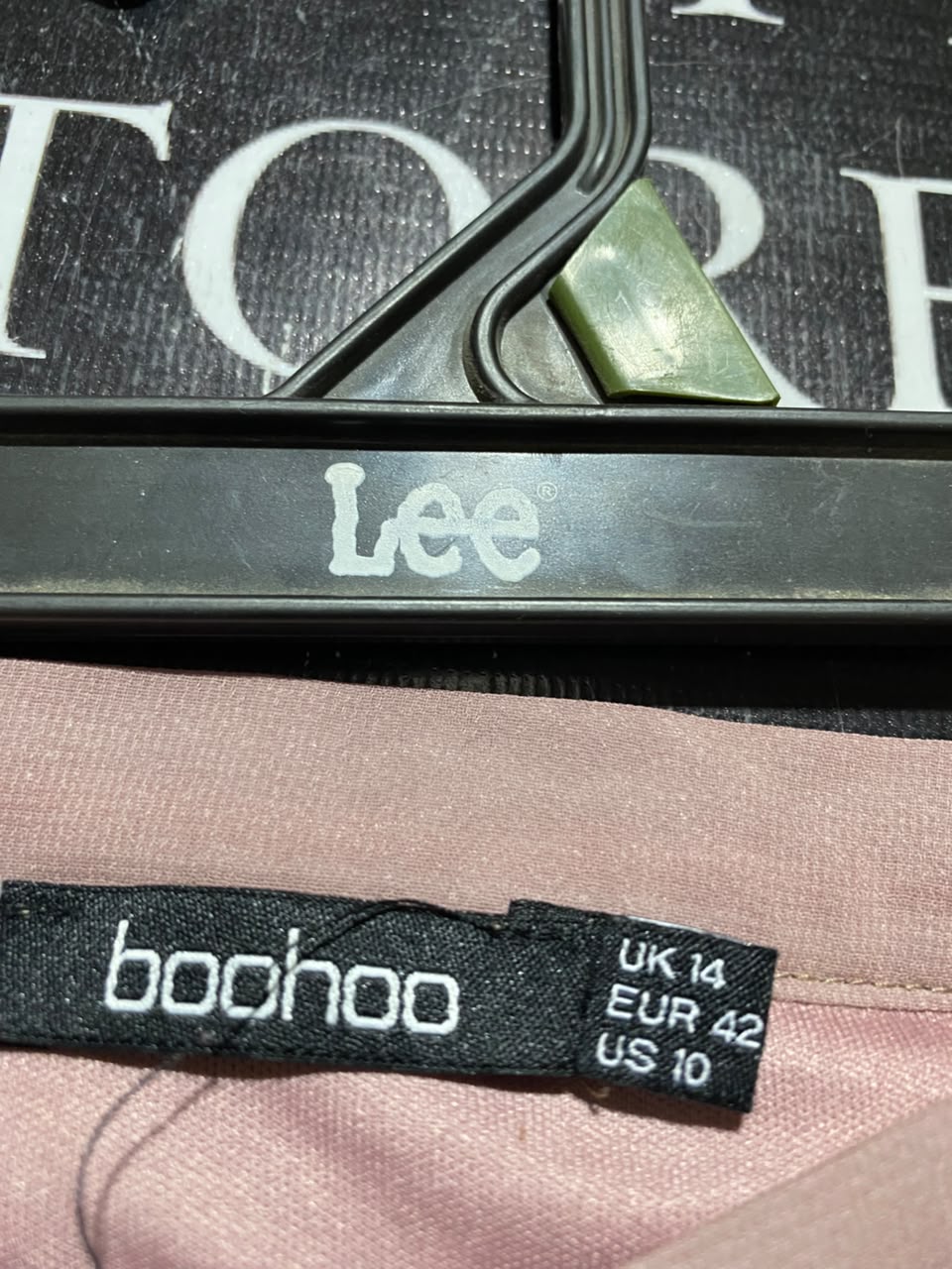 BOOHOO |L| WAIST 32| B50| DUSTY ROSE PLEATED GEORGETTE MAXI SKIRT