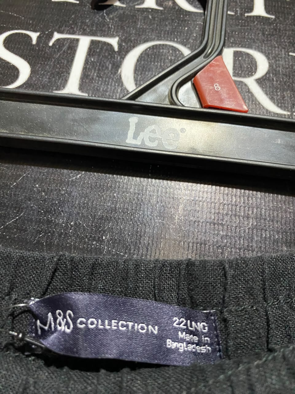 M&S |XXL| WAIST 40| B50| BLACK LINEN-RICH TAPERED ANKLE GRAZER PANTS