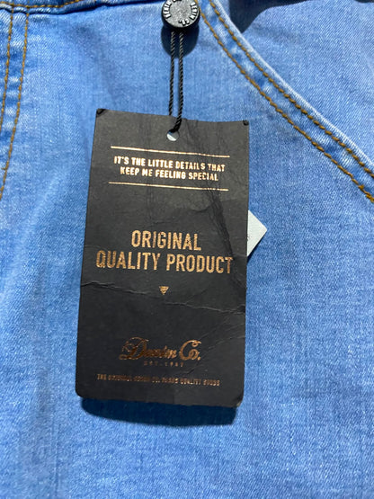 DENIM CO |S| WAIST 25| A1 | HIGH WAIST THREE-BUTTON LIGHT WASH JEANS SHORTS