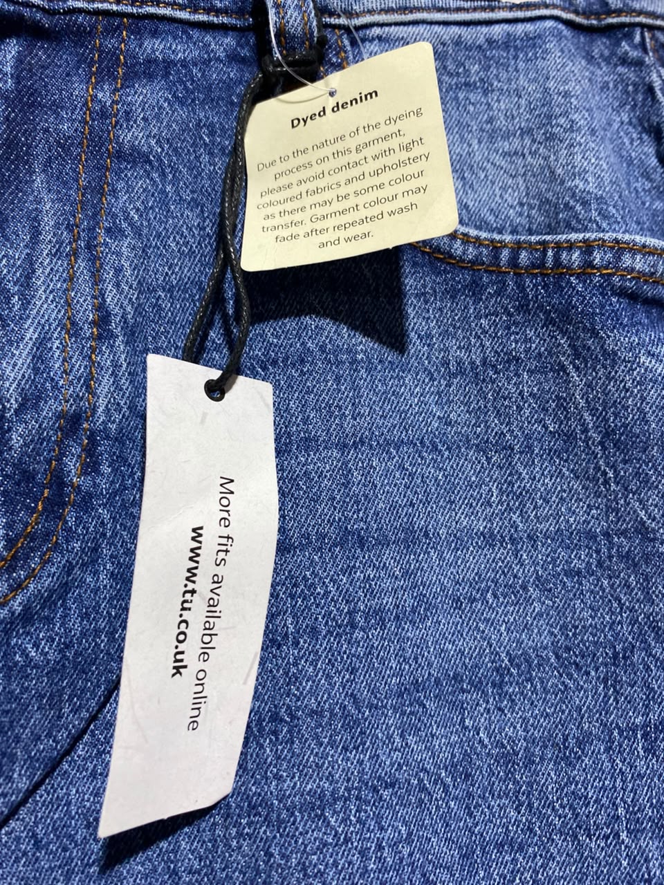 TU WOMAN |L| WAIST 30| A1| HIGH-WAISTED MOM JEANS IN MEDIUM BLUE WASH