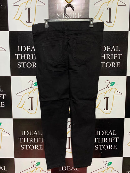 DENIM CO |XXL| WAIST 35| A1| WOMEN'S BLACK SKINNY JEGGINGS, NEW WITH TAGS