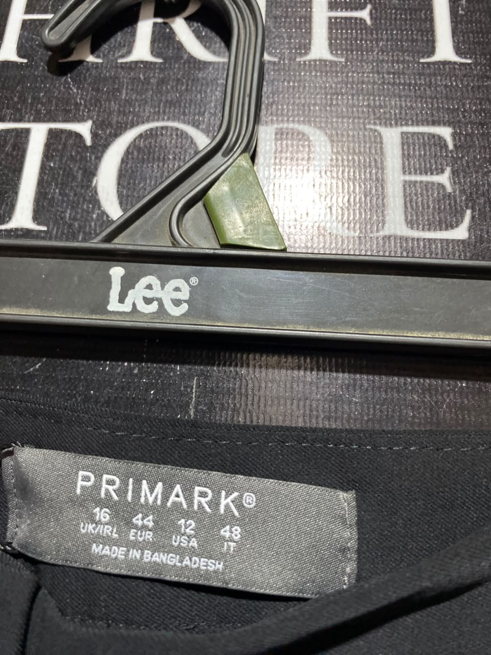 PRIMARK |XXL| WAIST 36| A1| BLACK PLEATED WIDE LEG TROUSERS, NEW WITH TAGS