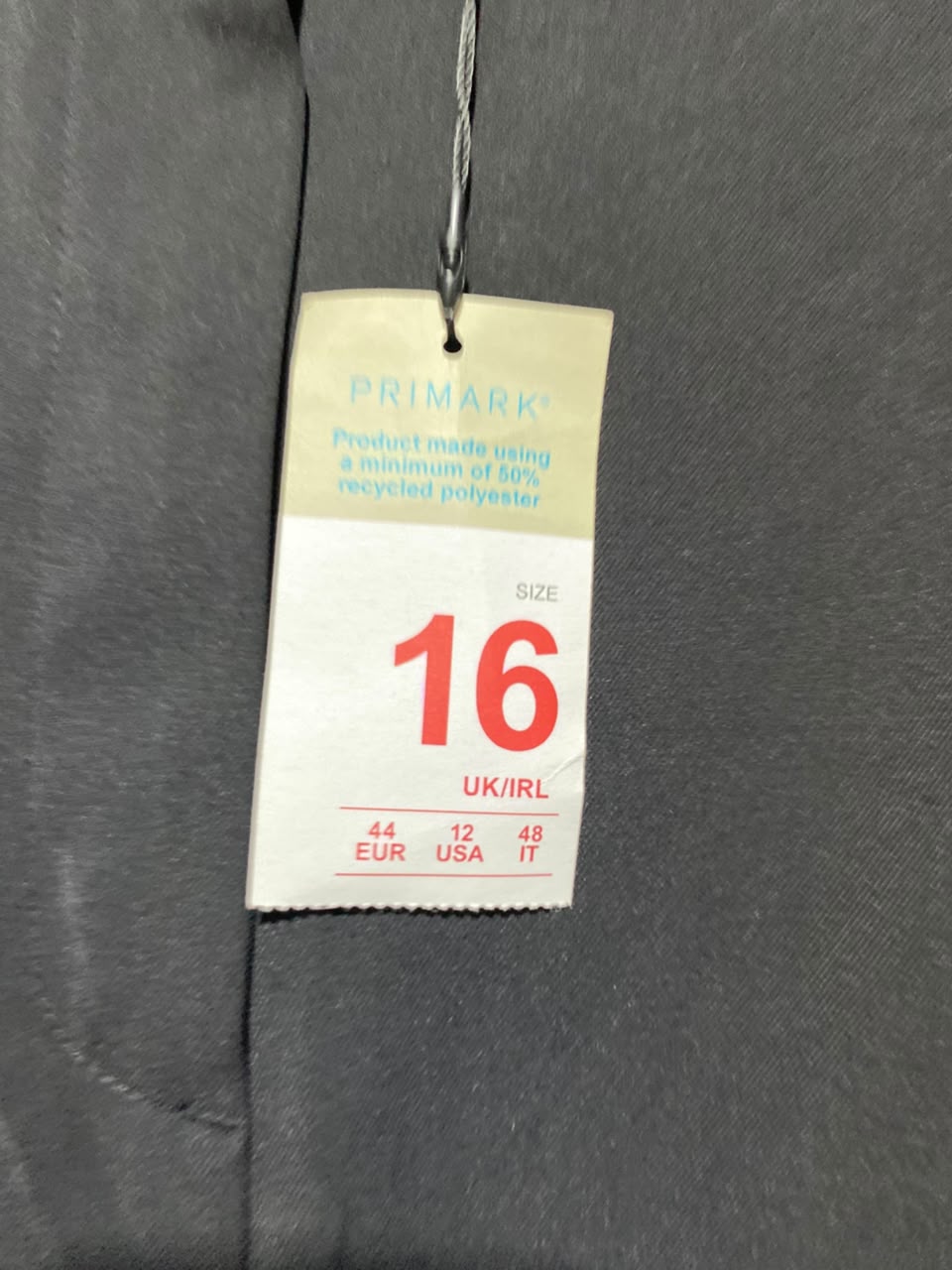 PRIMARK |XXL| WAIST 36| A1| BLACK PLEATED WIDE LEG TROUSERS, NEW WITH TAGS