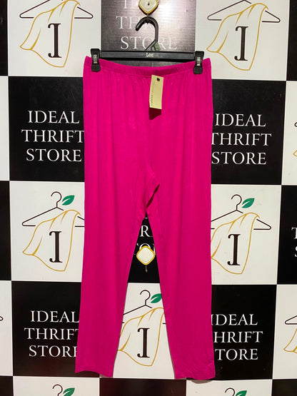 CAPSULE |S| WAIST 27| A2| HOT PINK HIGH-WAISTED STRETCH LEGGINGS NWT