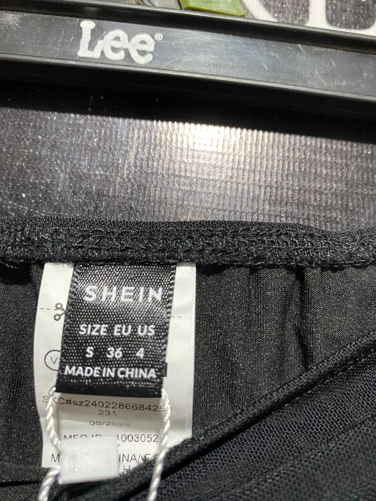 SHEIN |S| WAIST 25| A2| MOD BLACK RUCHED BODYCON MINI SKIRT NWT