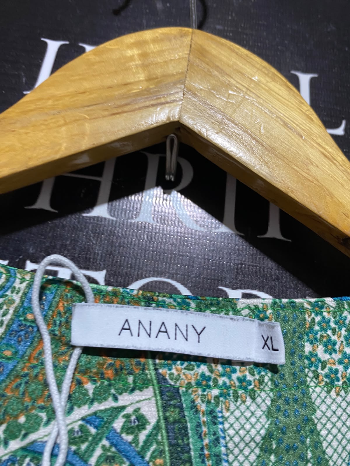 ANANY |XL| BUST 21| A3| GREEN BOHEMIAN PAISLEY PRINT TIERED MAXI DRESS