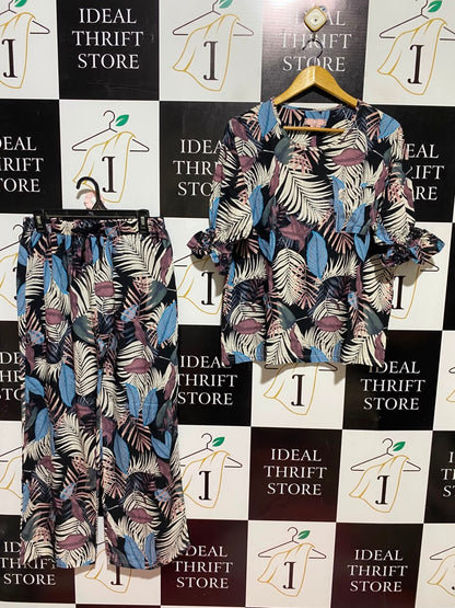 CMF |XL| A4| VIBRANT TROPICAL PRINT MATCHING CO-ORD SET