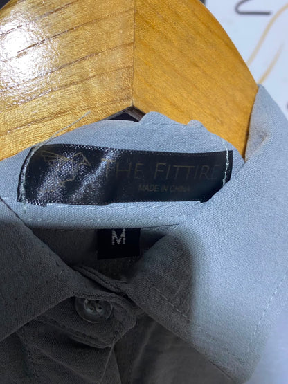 THE FITTIRE |M| A4| MINIMALIST GREY SHIRT AND TROUSER CO-ORD SET