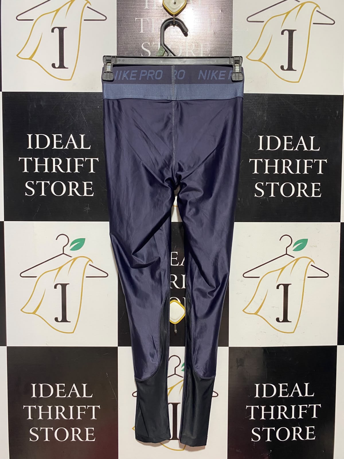 NIKE |XS| WAIST 24| A5| WOMEN'S GLOSSY ATHLETIC TRAINING LEGGINGS