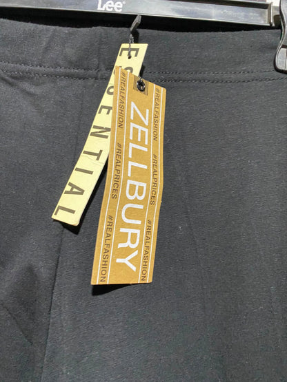 ZELLBURY |S| WAIST 26| A6| SOLID BLACK HIGH-WAISTED LEGGINGS - STRETCHY CASUAL TIGHTS