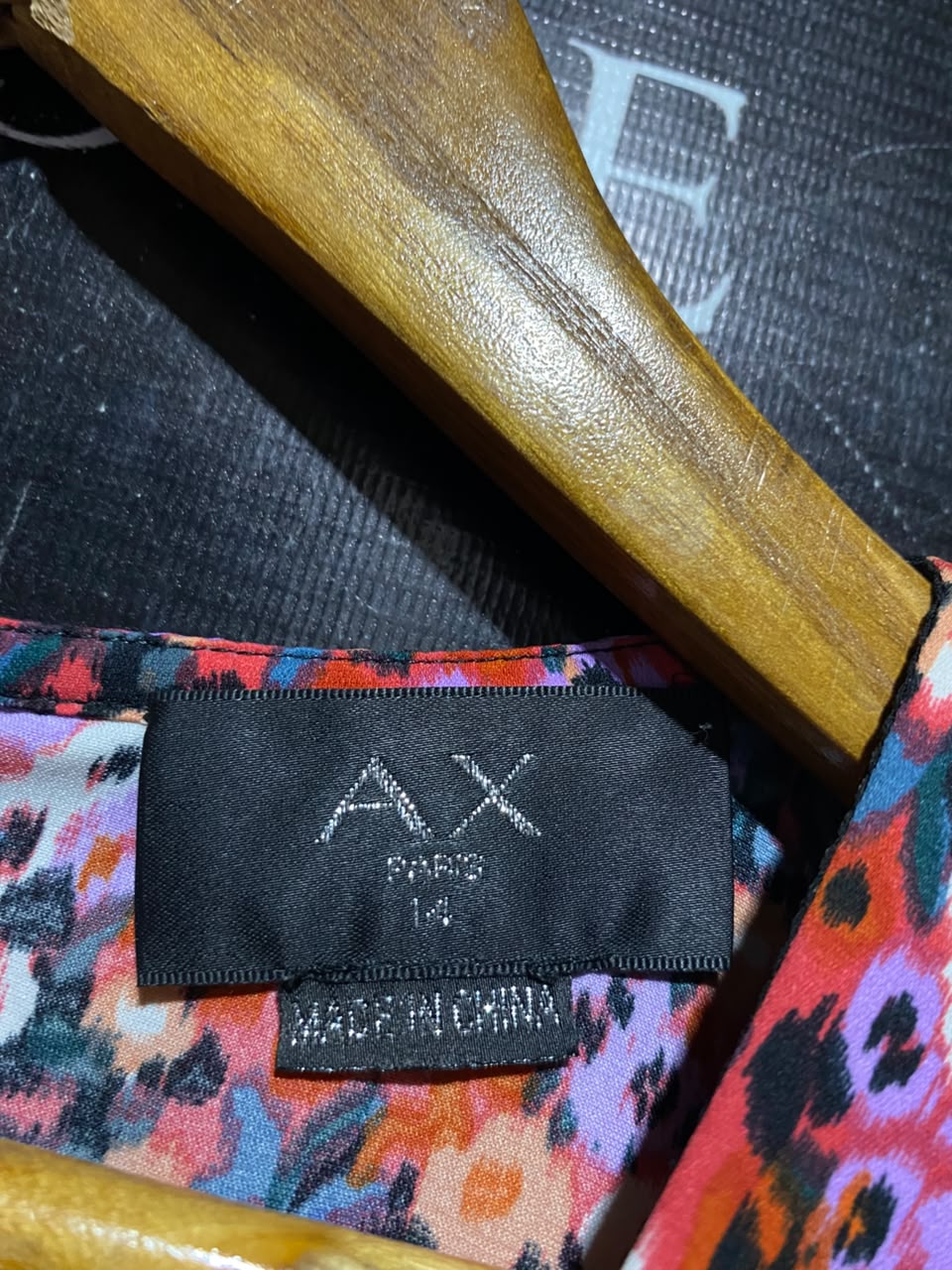AX PARIS |L| BUST 19| A6| BRIGHT FLORAL DITSY PRINT MIDI DRESS