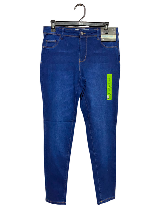 PRIMARK CARES |L| WAIST 30| A7| CLASSIC BLUE MID-RISE SKINNY FIT DENIM JEANS