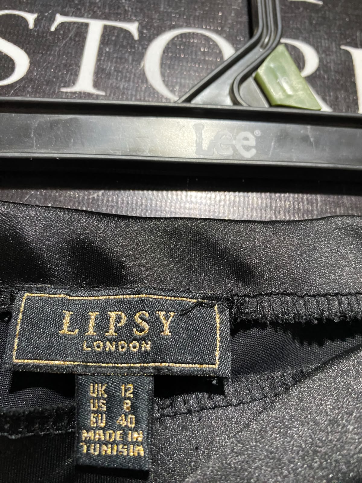 LIPSY |L| WAIST 30| A7| LUXURIOUS BLACK SATIN HIGH-WAISTED SLIP MAXI SKIRT