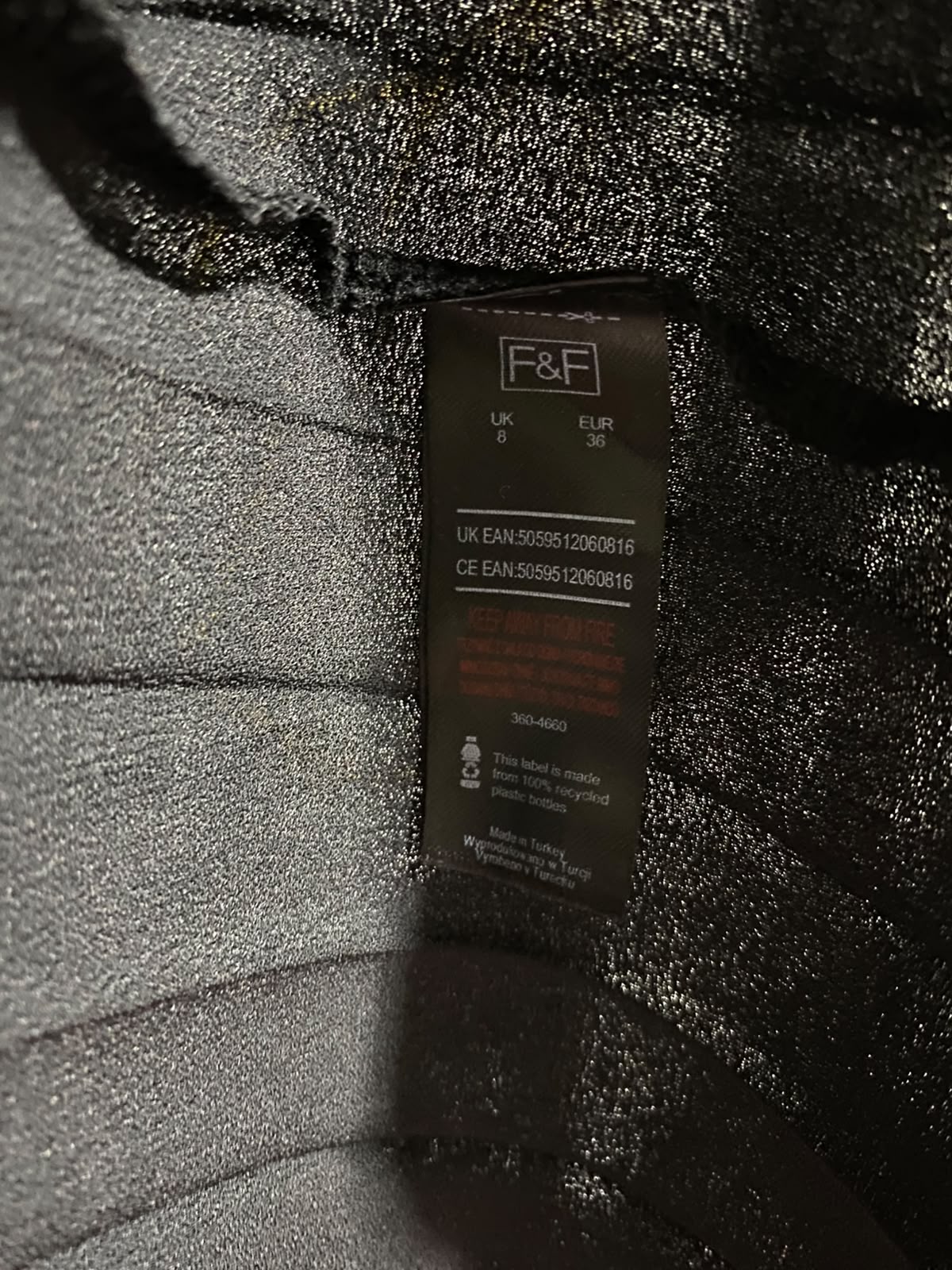 F&F |S| WAIST 26| A8| BLACK PLEATED ASYMMETRICAL MIDI SKIRT