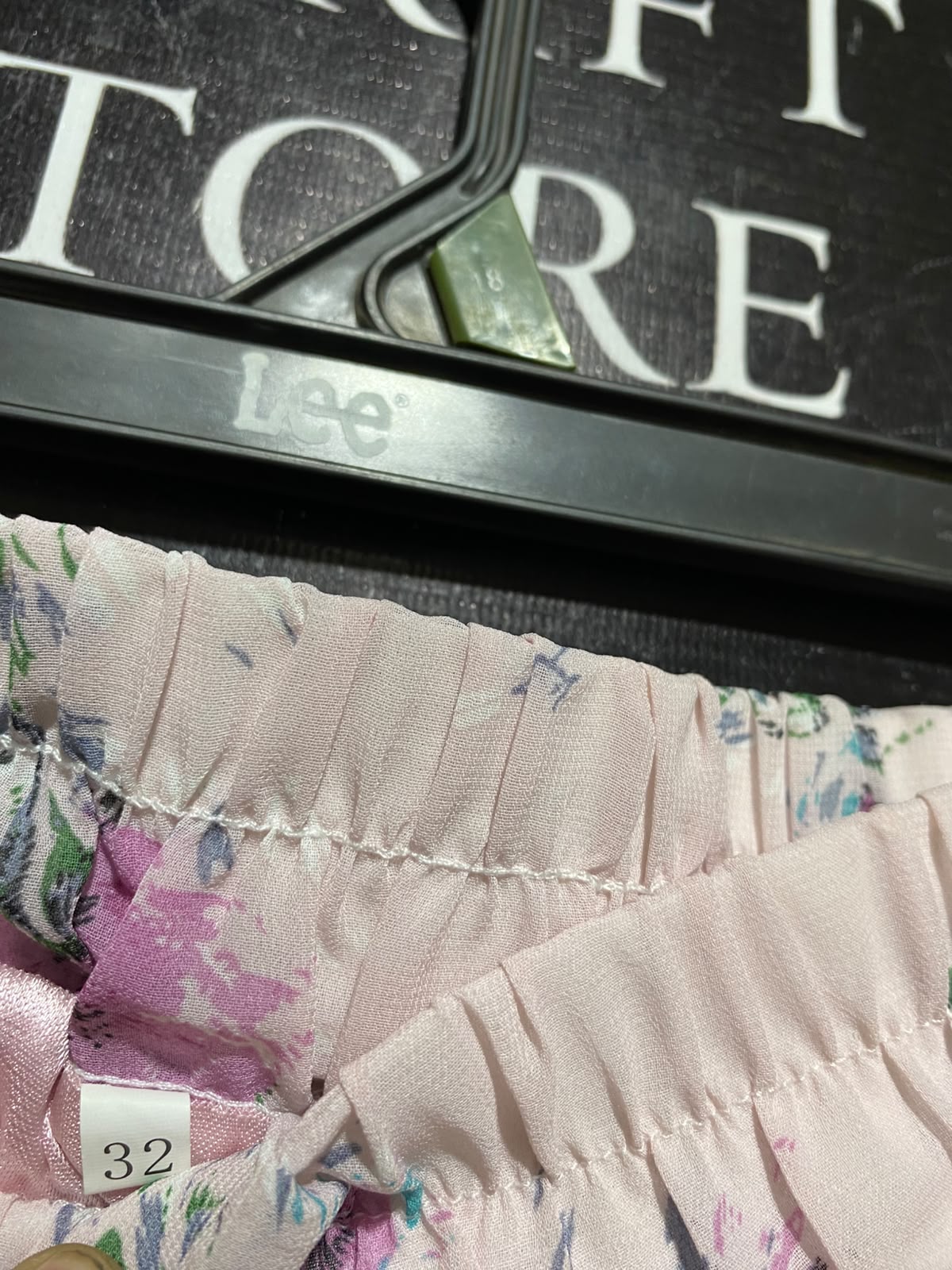 |S| WAIST 26| A8| BLUSH PINK FLORAL PRINT PLEATED MAXI SKIRT