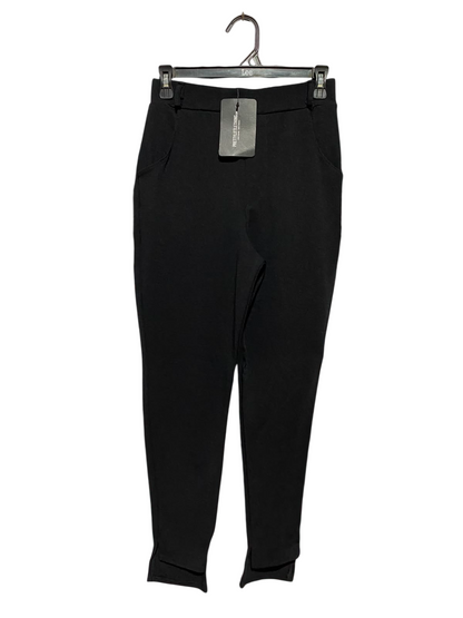 PRETTYLITTLE THING |S| WAIST 26| A9| HIGH-WAISTED SLIM FIT TROUSERS - BLACK