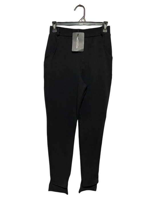 PRETTYLITTLE THING |S| WAIST 26| A9| HIGH-WAISTED SLIM FIT TROUSERS - BLACK