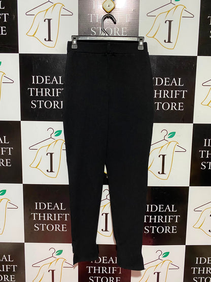 PRETTYLITTLE THING |S| WAIST 26| A9| HIGH-WAISTED SLIM FIT TROUSERS - BLACK