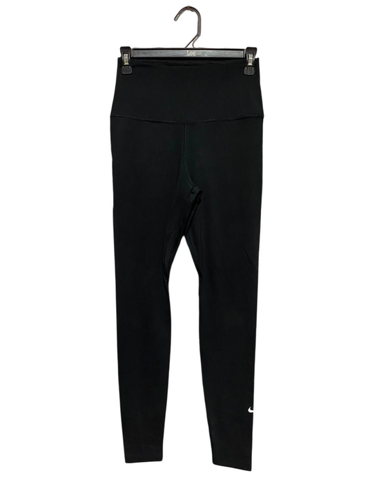 NIKE |S| WAIST 24| A9| HIGH-WAISTED FULL-LENGTH ATHLETIC LEGGINGS - BLACK
