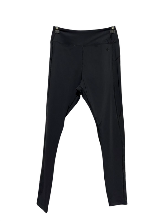 MY PROTEIN |XS| WAIST 24| A9| HIGH-WAISTED PERFORMANCE ATHLETIC LEGGINGS WITH SIDE POCKETS - BLACK