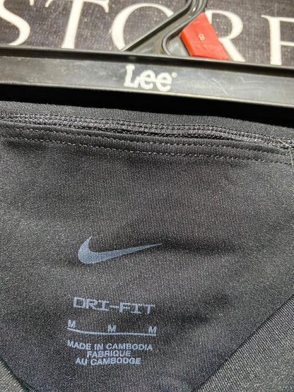 NIKE |S| WAIST 26| A9| HIGH-WAISTED CAPRI ATHLETIC LEGGINGS - BLACK