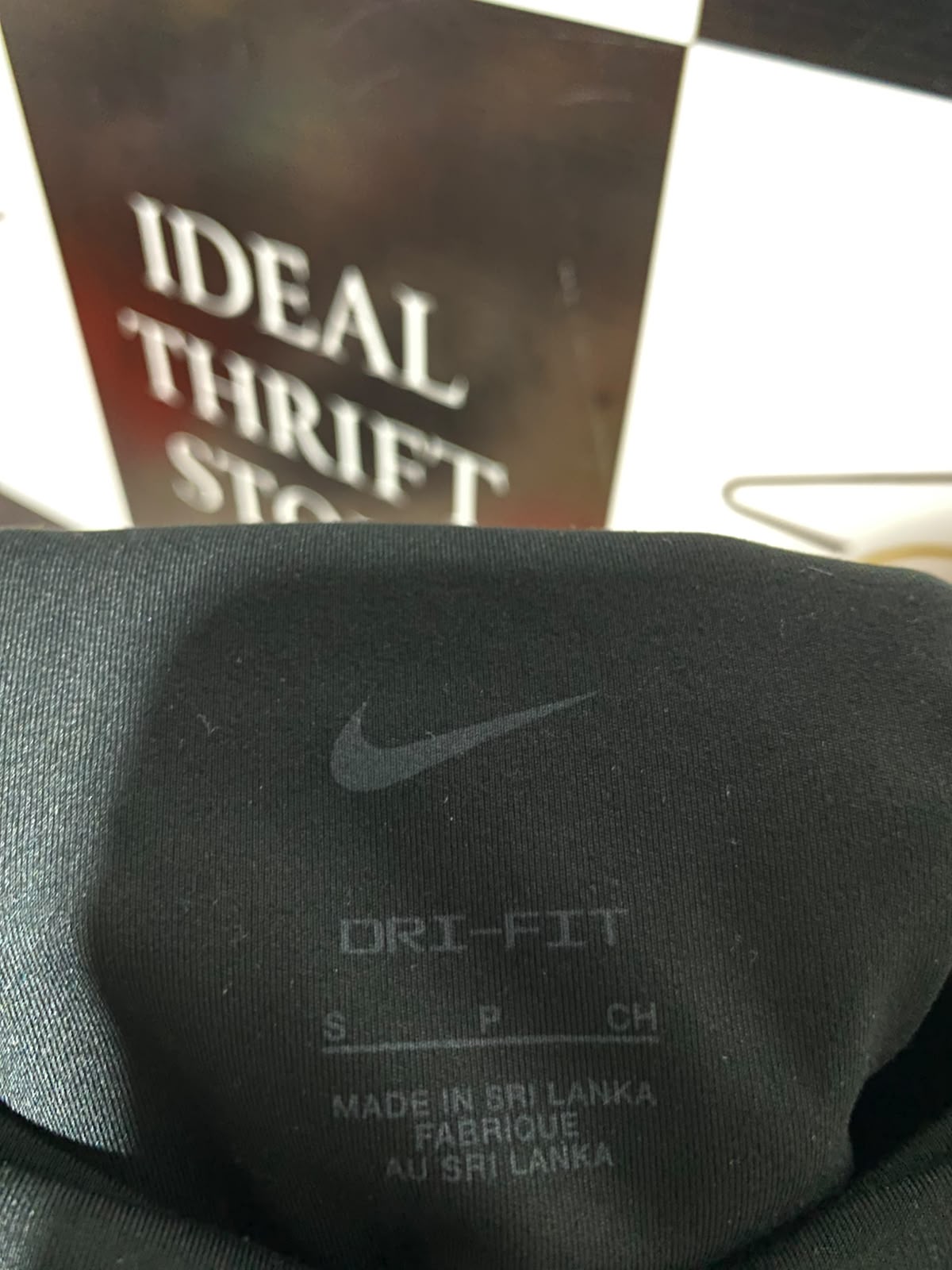 NIKE |S| WAIST 24| A9| HIGH-WAISTED FULL-LENGTH ATHLETIC LEGGINGS - BLACK