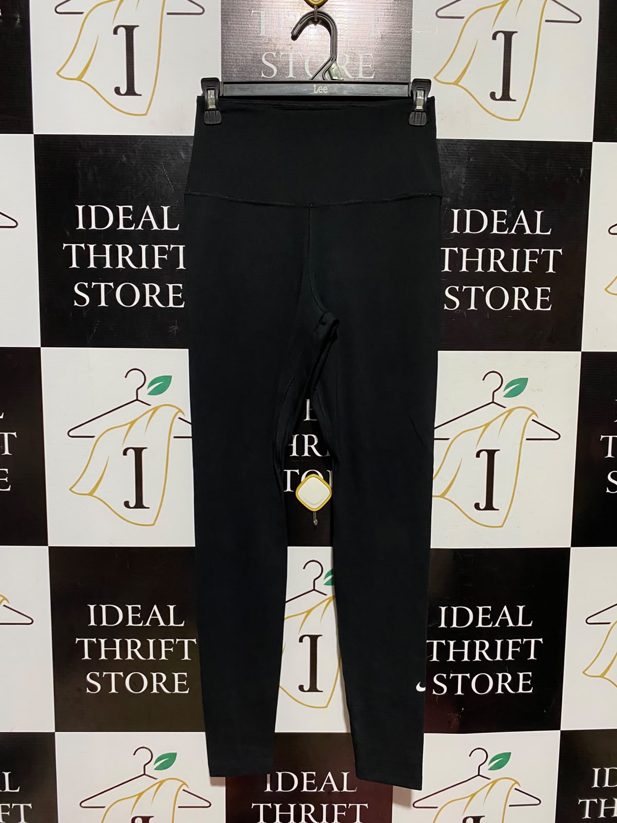 NIKE |S| WAIST 24| A9| HIGH-WAISTED FULL-LENGTH ATHLETIC LEGGINGS - BLACK