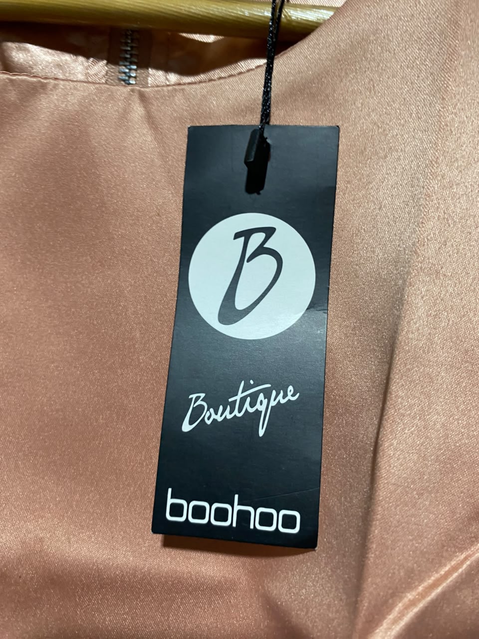 BOOHOO |M| BUST 18| A11| WOMEN'S DUSTY ROSE PINK SATIN CROPPED TANK TOP