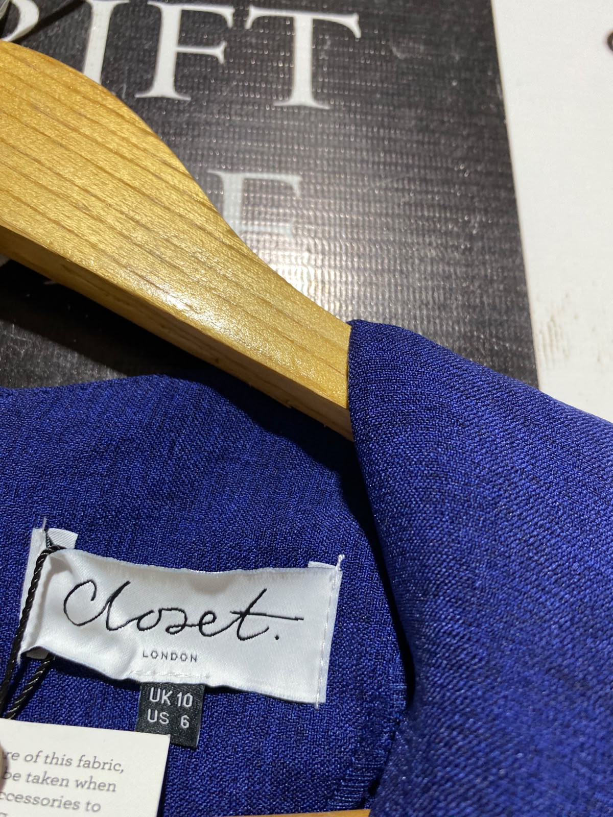 CLOSET |M| BUST FREE| A13| ROYAL BLUE BELTED MIDI DRESS - ELEGANT SHORT SLEEVE FORMAL & CASUAL DRESS