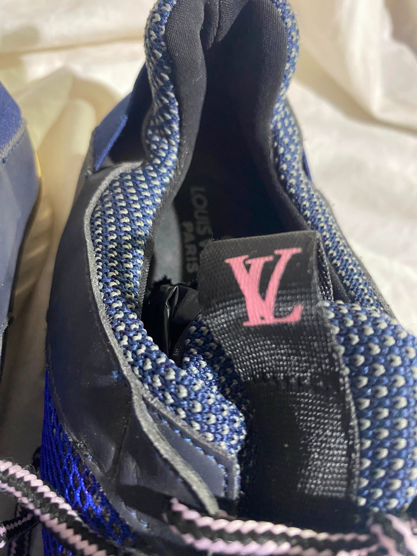 Louis Vuitton|Size 41| Blue & Navy Sport Sneakers