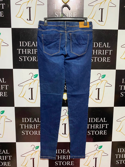 ZARA |M| WAIST 29| A14| WOMEN'S CLASSIC BLUE SLIM-FIT SKINNY DENIM JEANS