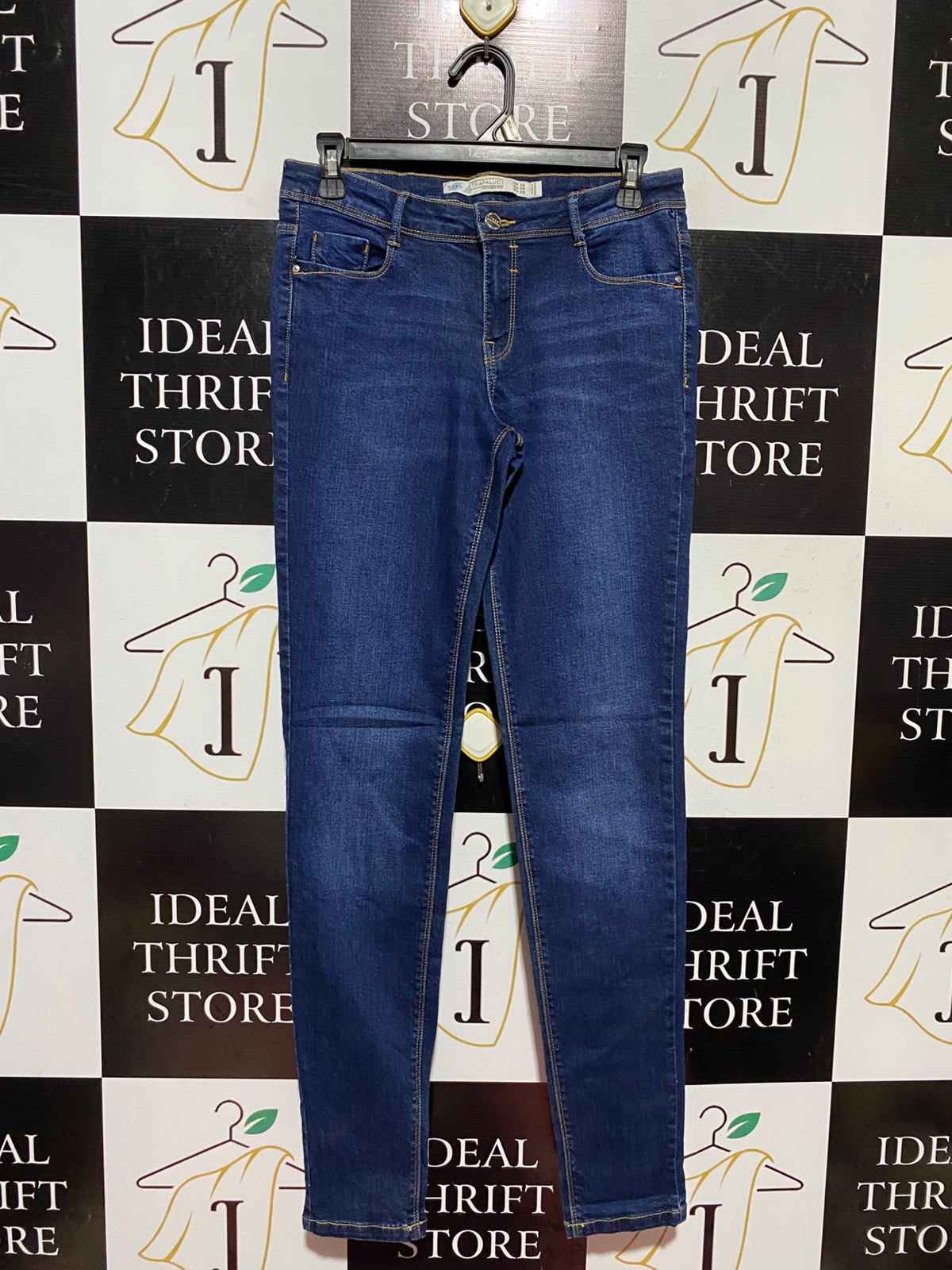ZARA |M| WAIST 29| A14| WOMEN'S CLASSIC BLUE SLIM-FIT SKINNY DENIM JEANS