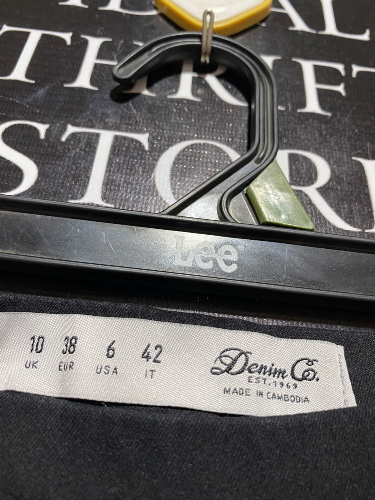 DENIM CO |M| WAIST 29| A14| WOMEN'S CLASSIC SOLID BLACK SLIM-FIT JEGGINGS / SKINNY PANTS