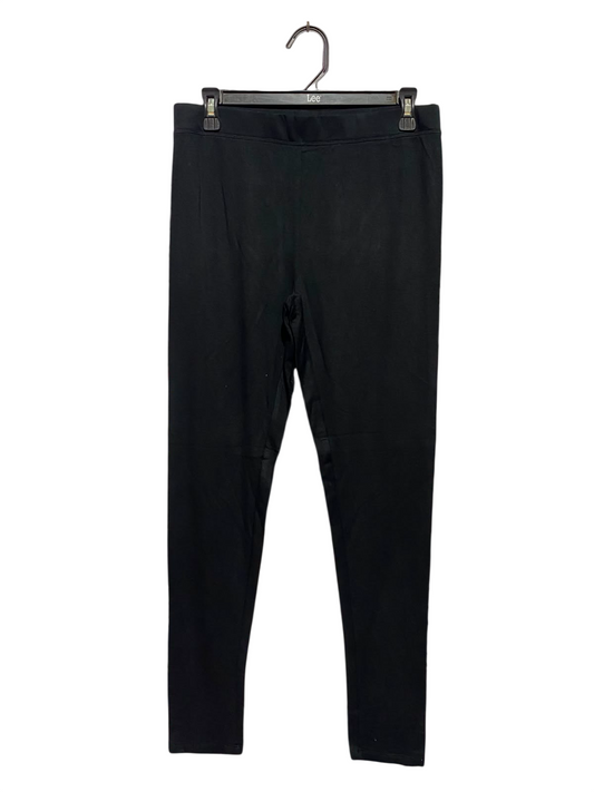 PRIMARK |M| WAIST 30| A15| SOLID BLACK HIGH-WAISTED ATHLETIC LEGGINGS