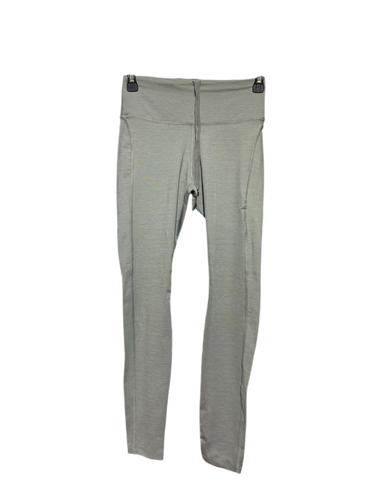 NIKE |S| WAIST 24| A16| SAGE GREY HIGH-WAISTED DRAWSTRING ATHLETIC LEGGINGS